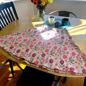 A-line Anthropologie knit skirt